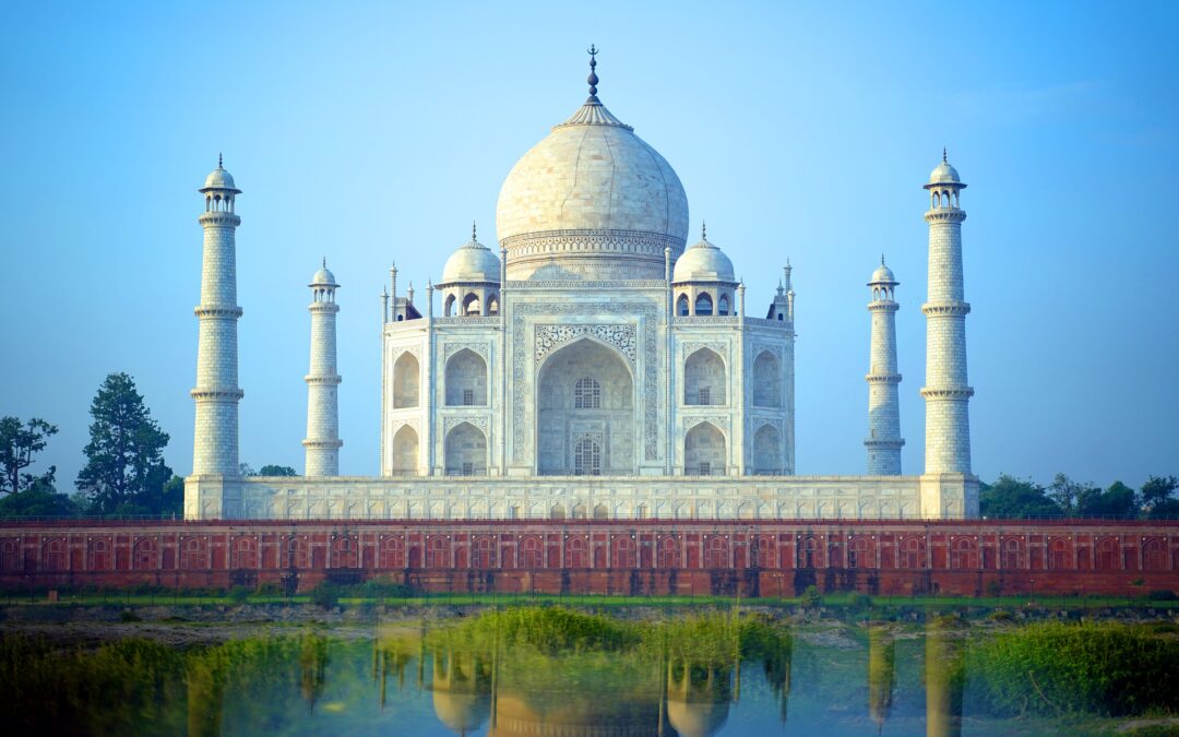 Photo of Taj Mahal at Sunset